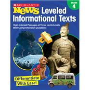 Scholastic 978-1-338-28474-4 Scholastic News Leveled Informational Texts Activity Book - Grade 4