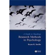 A Guide to Teaching Research Methods in Psychology