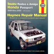 Isuzu Rodeo Amigo Honda Passport 1989 thru 2002 Haynes Repair Manual Isuzu Rodeo Amigo Honda Passport 1989 thru 2002 Haynes Repair Manual