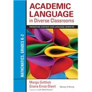 Academic Language in Diverse Classrooms: Mathematics, Grades K-2