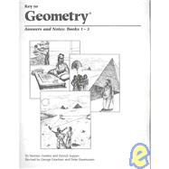 Key to Geometry, Books 1-3, Answers and Notes