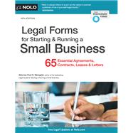 Legal Forms for Starting  Running a Small Business