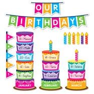 Scholastic 978-1-338-34488-2 Class Birthday Graph Bulletin Board