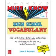 Must Know High School Vocabulary