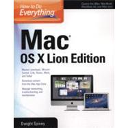 How to Do Everything Mac OS X Lion Edition