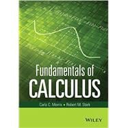 Fundamentals of Calculus
