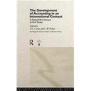 The Development of Accounting in an International Context: A Festschrift in Honour of R. H. Parker