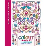 Colour Therapy 20 Notecards  Envelopes