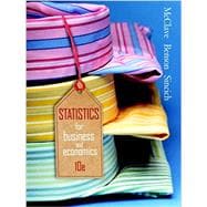 Statistics for Business and Economics, Student Value Edition Plus NEW MyLab Statistics with Pearson eText -- Access Card Package