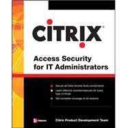 Citrix Access Suite Security for IT Administrators