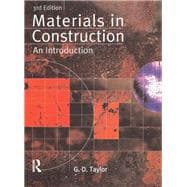 Materials in Construction: An Introduction