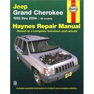 Jeep Grand Cherokee 1993 thru 2004 Haynes Repair Manual All Models Jeep Grand Cherokee 1993 thru 2004 Haynes Repair Manual All Models