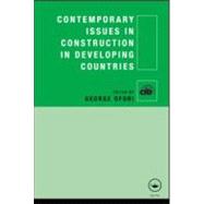 Contemporary Issues in Construction in Developing Countries
