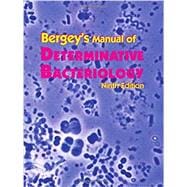 Bergey's Manual of Determinative Bacteriology