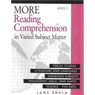 More Reading Comprehension Level 3, Grade 11 (Homeschool Edition