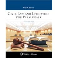 Civil Law and Litigation for Paralegals [Connected eBook with Study Center]