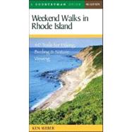 W. W. Norton 191516 Weekend Walks in Rhode Island Book