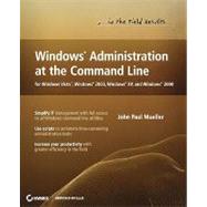 Windows Administration at the Command Line for Windows Vista Windows 2003 Windows XP and Windows