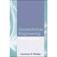 Geotechnical Engineering in Residual Soils