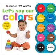TEMU Simple First Words Let's Say Our Colors