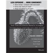 Student Study Guide and Student Solutions Manual to accompany Organic Chemistry, 11e