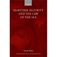 Maritime Security and the Law of the Sea