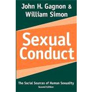 Sexual Conduct: The Social Sources of Human Sexuality
