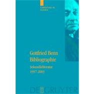 Gottfried Benn Bibliographie