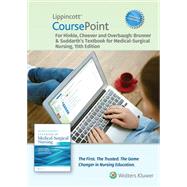 Lippincott CoursePoint Enhanced for Brunner & Suddarth's Textbook of Medical-Surgical Nursing (24 Month - Ecommerce Digital Code)