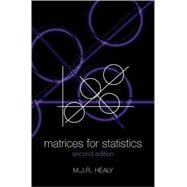 Matrices for Statistics
