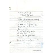I Wrote This for You Just the Words