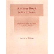 Supplement: Answer Book - Intermediate Algebra 9/e