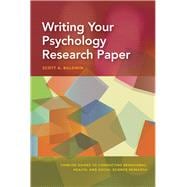 Writing Your Psychology Research Paper