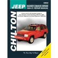 Chilton Repair Manual Jeep Wagoneer Commanche Cherokee 19842001