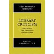 The Cambridge History of Literary Criticism