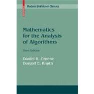 Mathematics for the Analysis of Algorithms