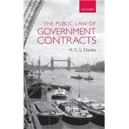 The Public Law of Government Contracts