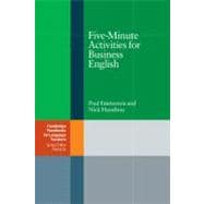 FiveMinute Activities for Business English