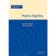 Matrix Algebra