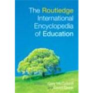 The Routledge International Encyclopedia of Education