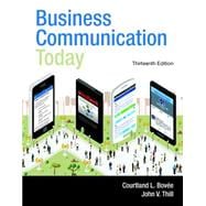 9780133867558 | Business Communication Today | Knetbooks