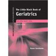 Little Black Book of Geriatrics .