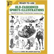 Ready-to-Use Old-Fashioned Sports Illustrations