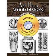 Art Deco Wood Designs CD-ROM and Book