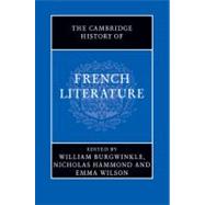 The Cambridge History of French Literature