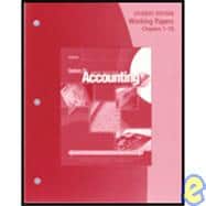 Working Papers, Chapters 1-10 for Gilbertson/Lehman/Passalacqua/Ross' Century 21 Accounting: Advanced, 9th