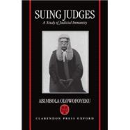 Suing Judges A Study of Judicial Immunity