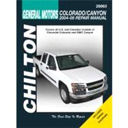 Chilton Repair Manual General Motors Colorado Canyon 200408