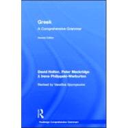 Greek: A Comprehensive Grammar of the Modern Language