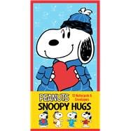 Peanuts Snoopy Hugs Notecards 12 Notecards and Envelopes
